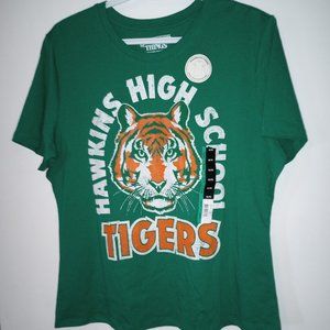 NWT Stranger Things Hawkins High School Kids XL T-Shirt